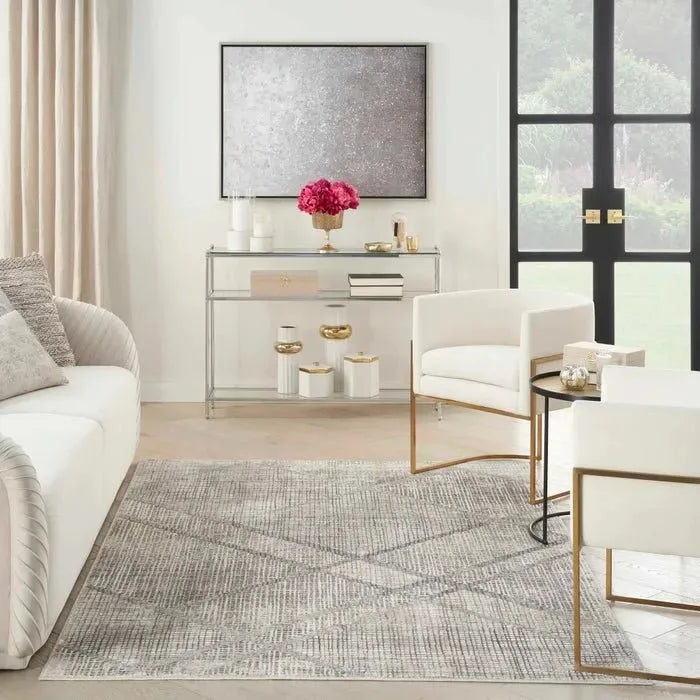 Iliana ILI03 Grey Area Rug