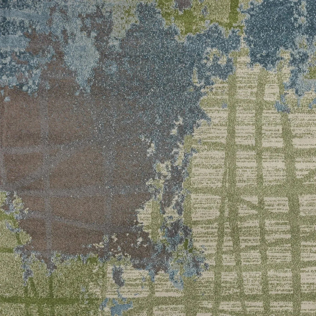 Illusions 6207 Visions Green/Blue Rug
