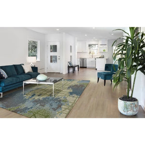 Illusions 6207 Visions Green/Blue Rug