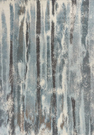 Illusions 6211 Moderne Teal Rug