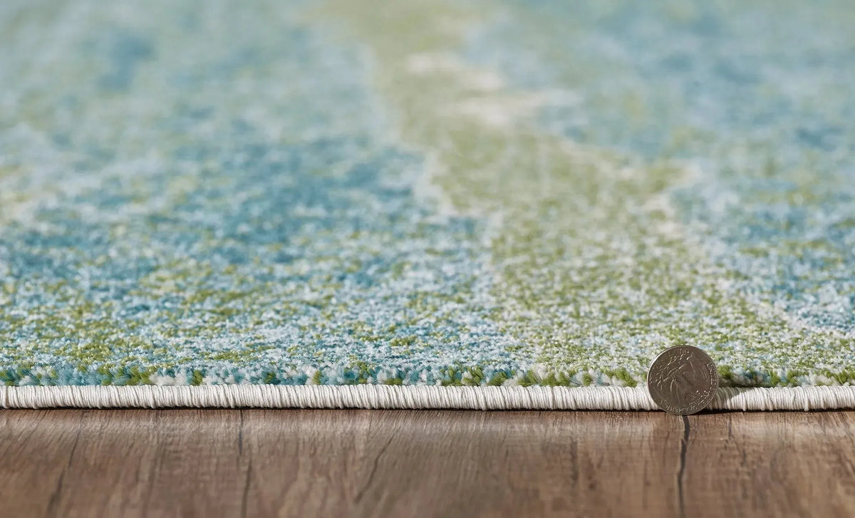 Illusions 6220 Mist Ocean Rugs