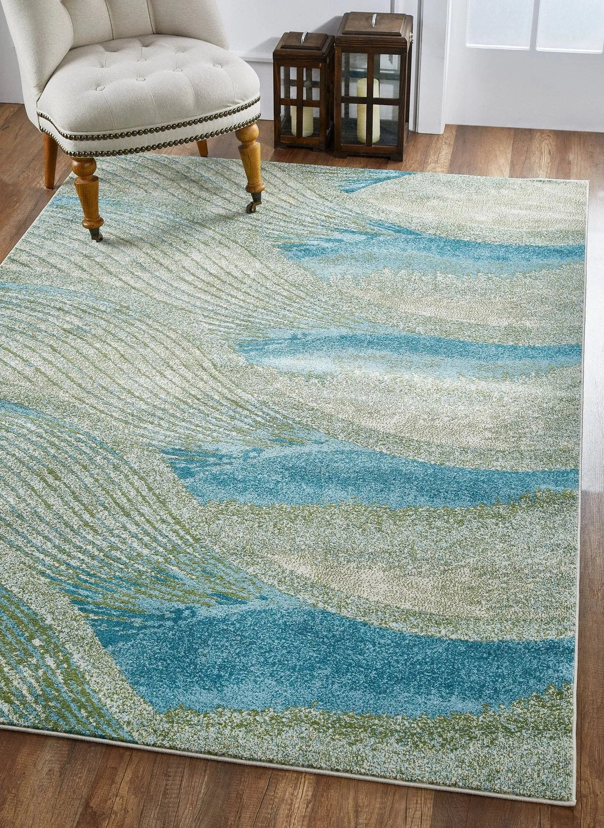 Illusions 6222 Breeze Ocean Rugs
