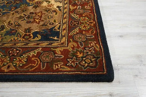 India House IH23 Multi Color Rug