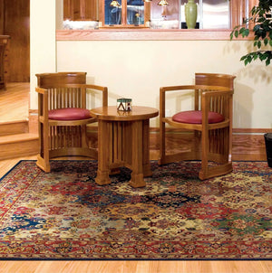 India House IH23 Multi Color Rug