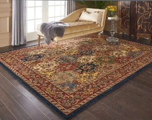 India House IH23 Multi Color Rug