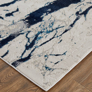 Indio IND39GWF Ivory/Blue Rug