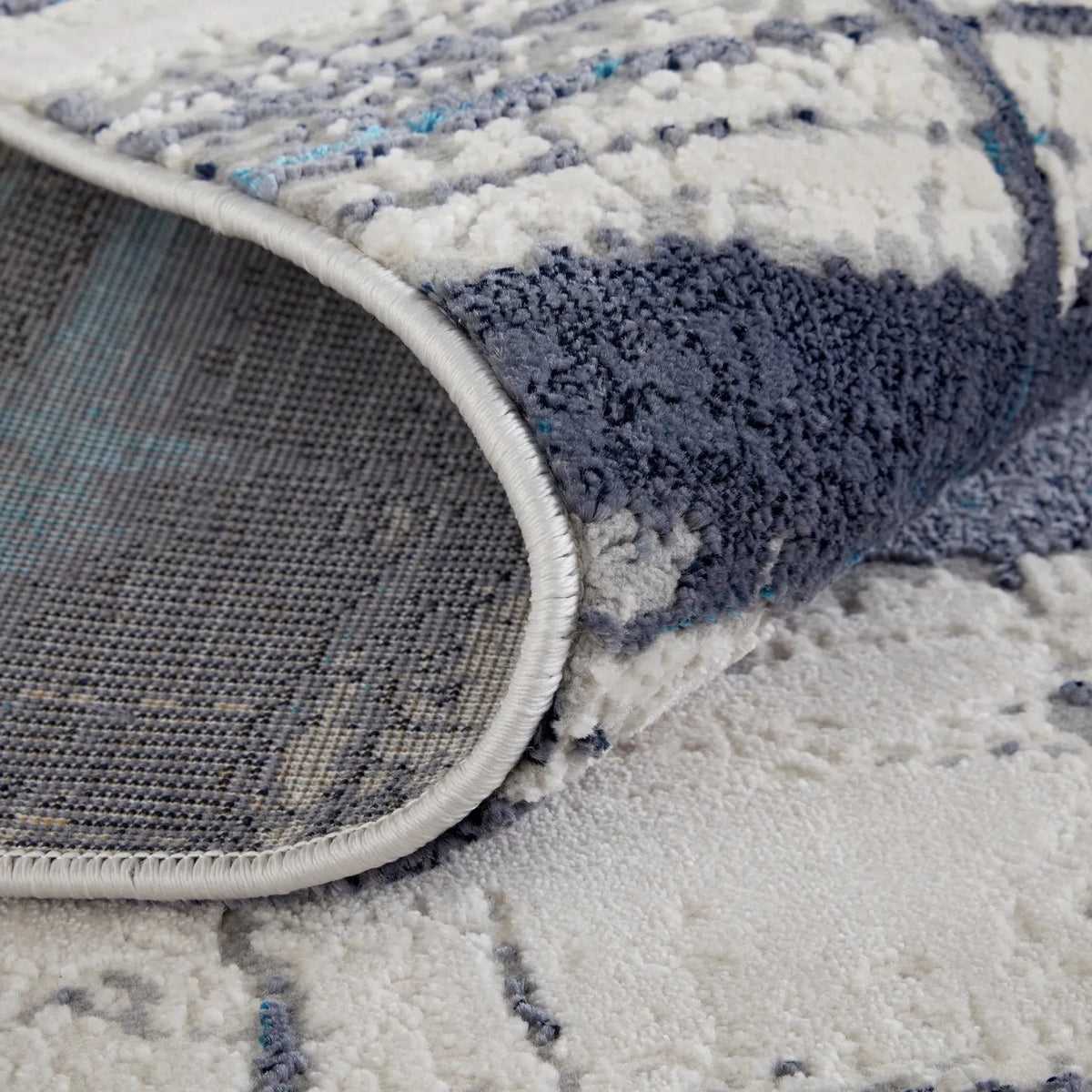 Indio IND39GZF Ivory/Blue Rug