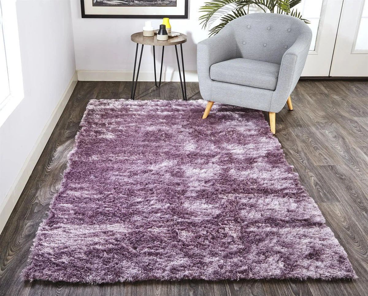 Indochine 4550F Purple/Gray Rug