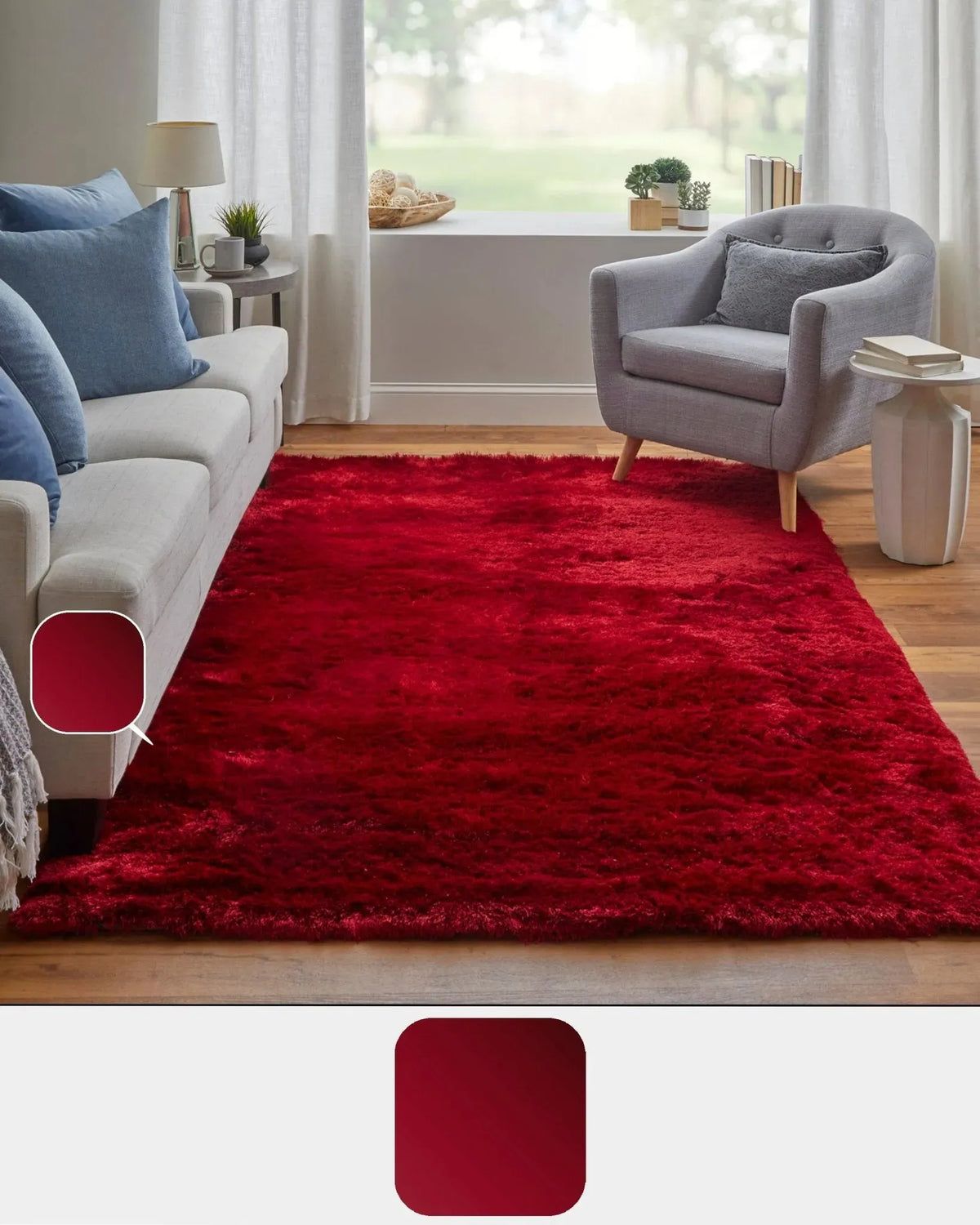 Indochine 4944550F Red/Purple Rug