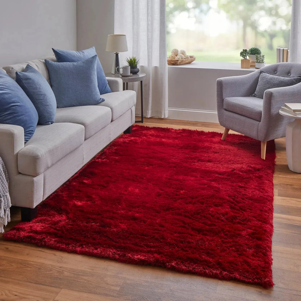 Indochine 4944550F Red/Purple Rug