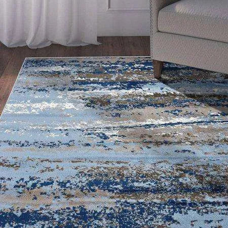 Infinity LR81319 L. Blue S. Blue Rug