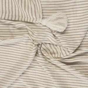 Insignia 80178CAW Cashmere/White Throw Blanket
