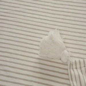 Insignia 80178CAW Cashmere/White Throw Blanket