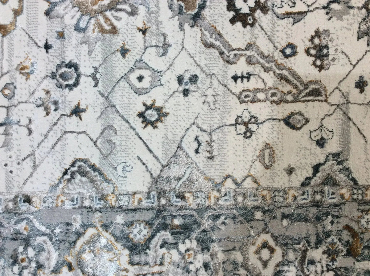 Inspire 7500 Ivory/Grey Empera Rug