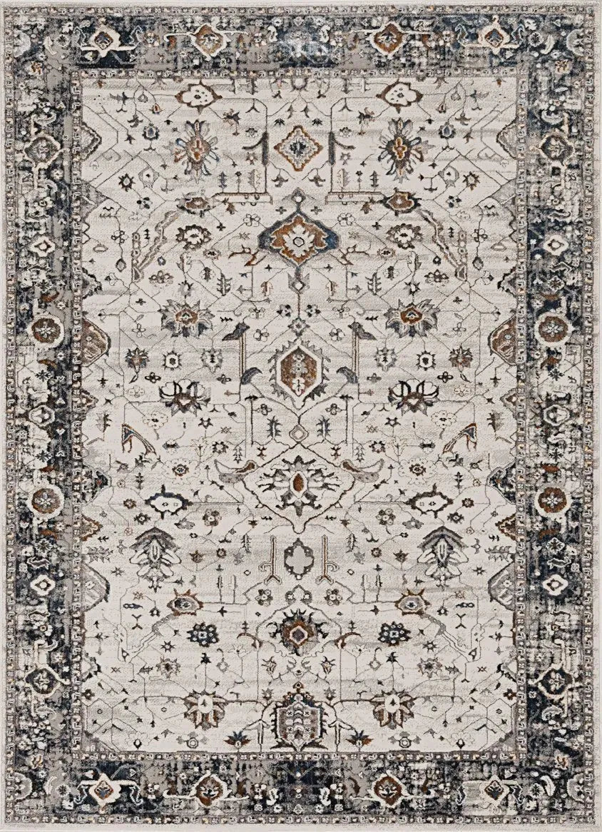 Inspire 7500 Ivory/Grey Empera Rug
