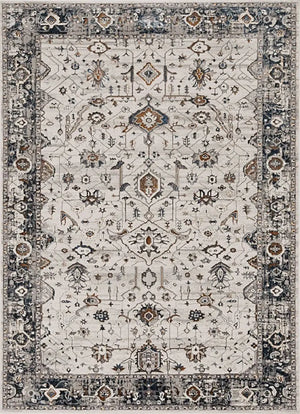 Inspire 7500 Ivory/Grey Empera Rug