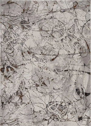 Inspire 7502 Ivory/Grey Escape Rug