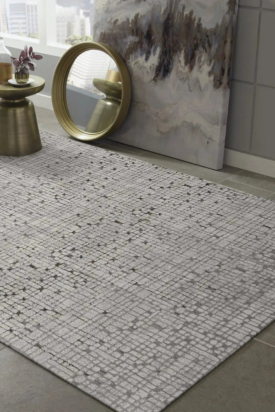 Inspire 7505 Grey Tribeca Rug