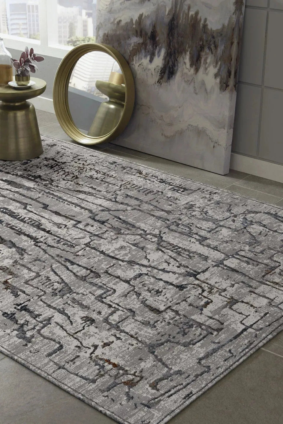 Inspire 7506 Grey Expressions Rug