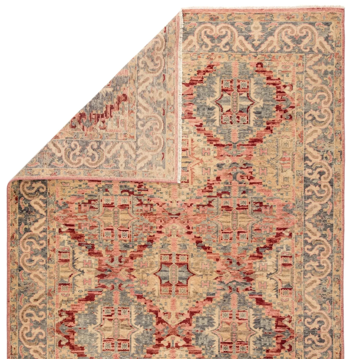Inspirit ISP01 Taryn Beige/Pink Rug