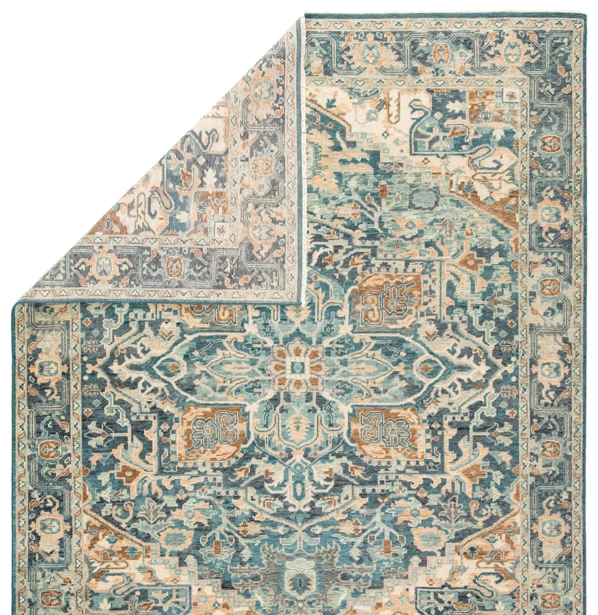 Inspirit ISP02 Elyas Blue/Ivory Rug
