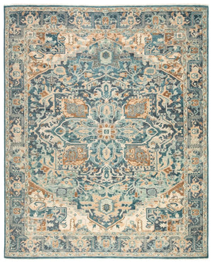 Inspirit ISP02 Elyas Blue/Ivory Rug