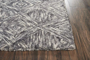 Interlock ITL01 Charcoal Rug