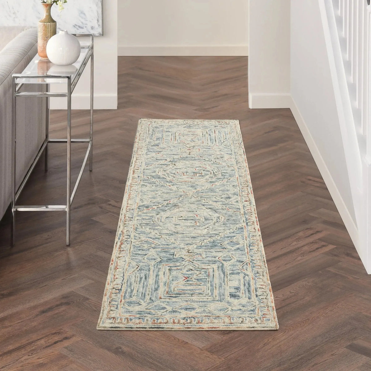Interlock ITL02 Blue/Multi Rug