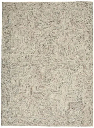 Interlock ITL03 Blue/Ivory Rug
