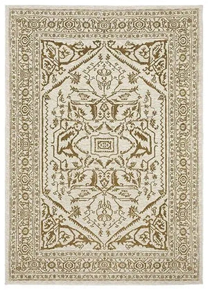 Intrigue INT03 Gold/Ivory Rug