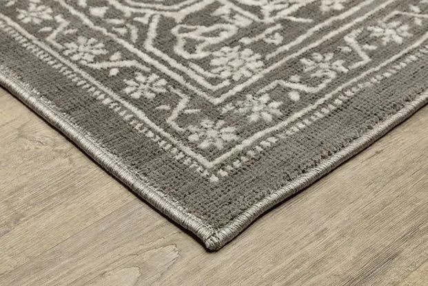 Intrigue INT04 Grey/Ivory Rug