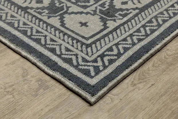 Intrigue INT05 Blue/Beige Rug