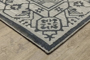 Intrigue INT07 Blue/Beige Rug