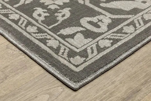 Intrigue INT12 Beige/Grey Rug