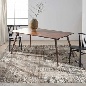 Irradiant (CK024) IRR01 Black/Ivory Rug