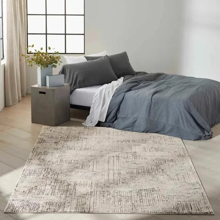 Irradiant (CK024) IRR01 Cream/Black Rug
