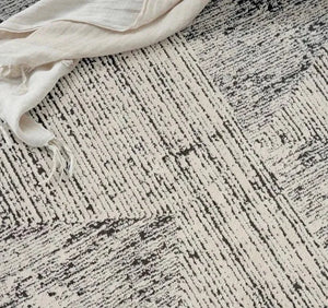Irradiant (CK024) IRR01 Cream/Black Rug