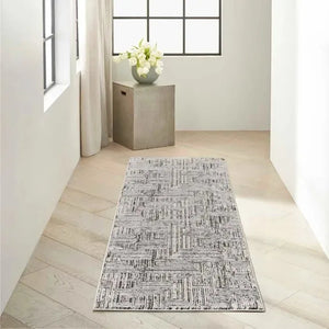 Irradiant (CK024) IRR01 Cream/Black Rug