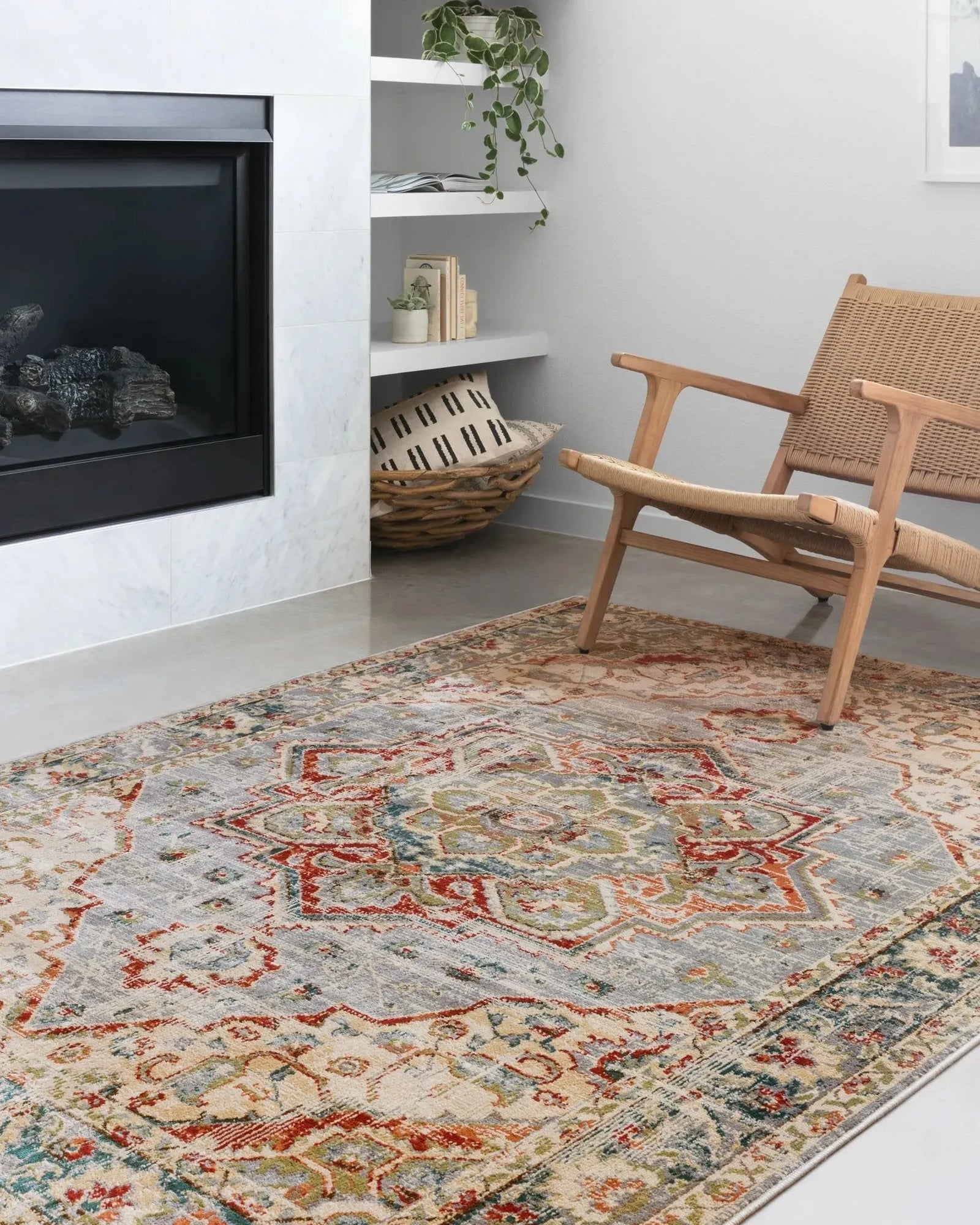 Isadora ISA-02 Oatmeal/Multi Rug