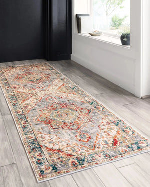 Isadora ISA-02 Oatmeal/Multi Rug