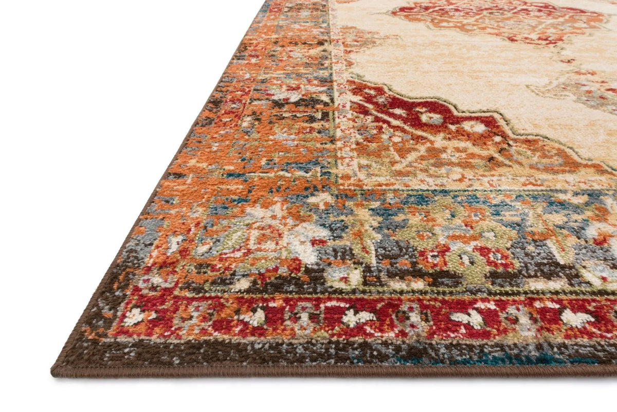 Isadora ISA-04 Ant. Ivory/Sunset Rug
