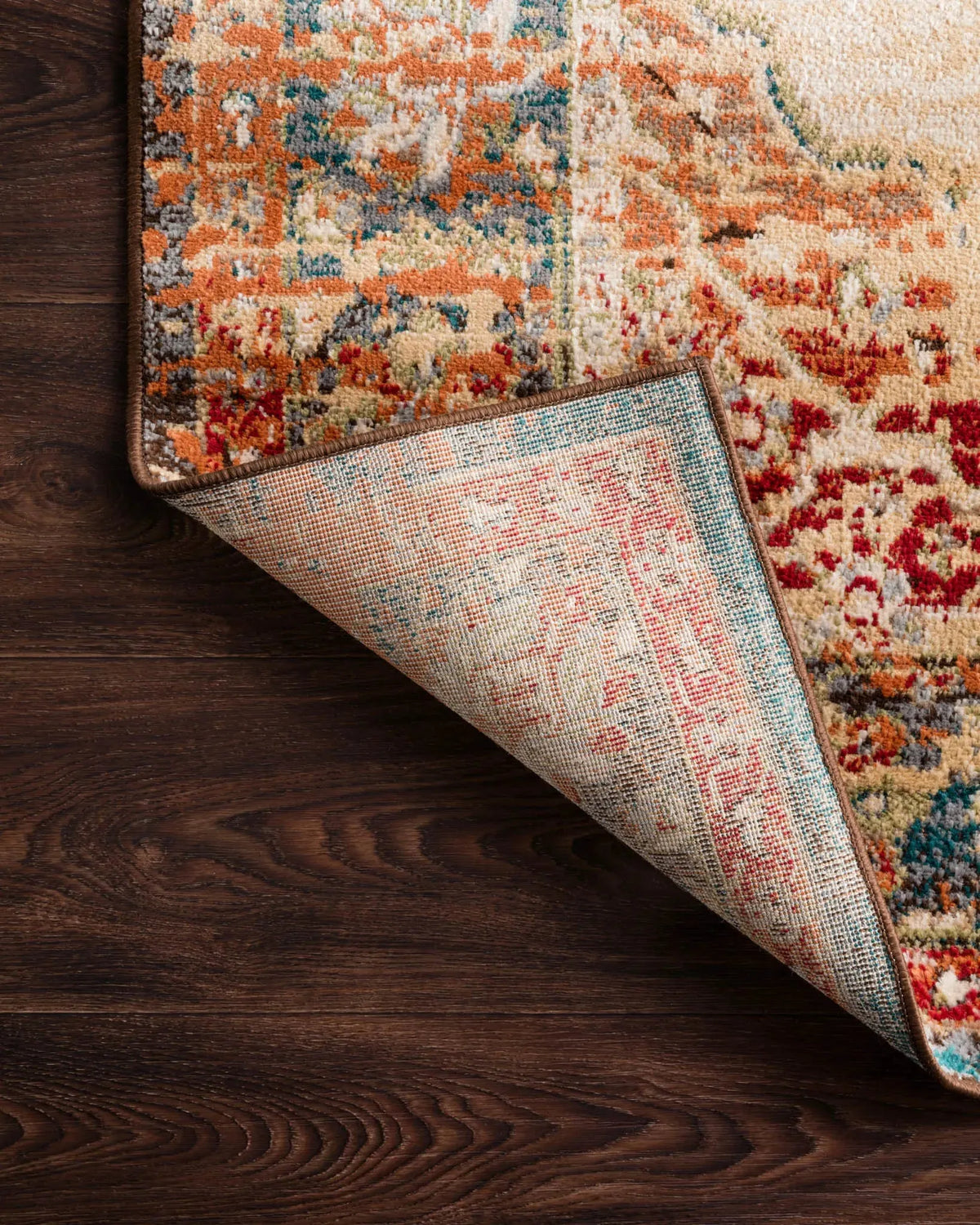 Isadora ISA-04 Ant. Ivory/Sunset Rug