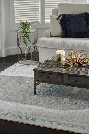 Izmir Iz-03 Blue Rug