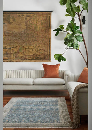 Izmir IZ-08 Blue Rug