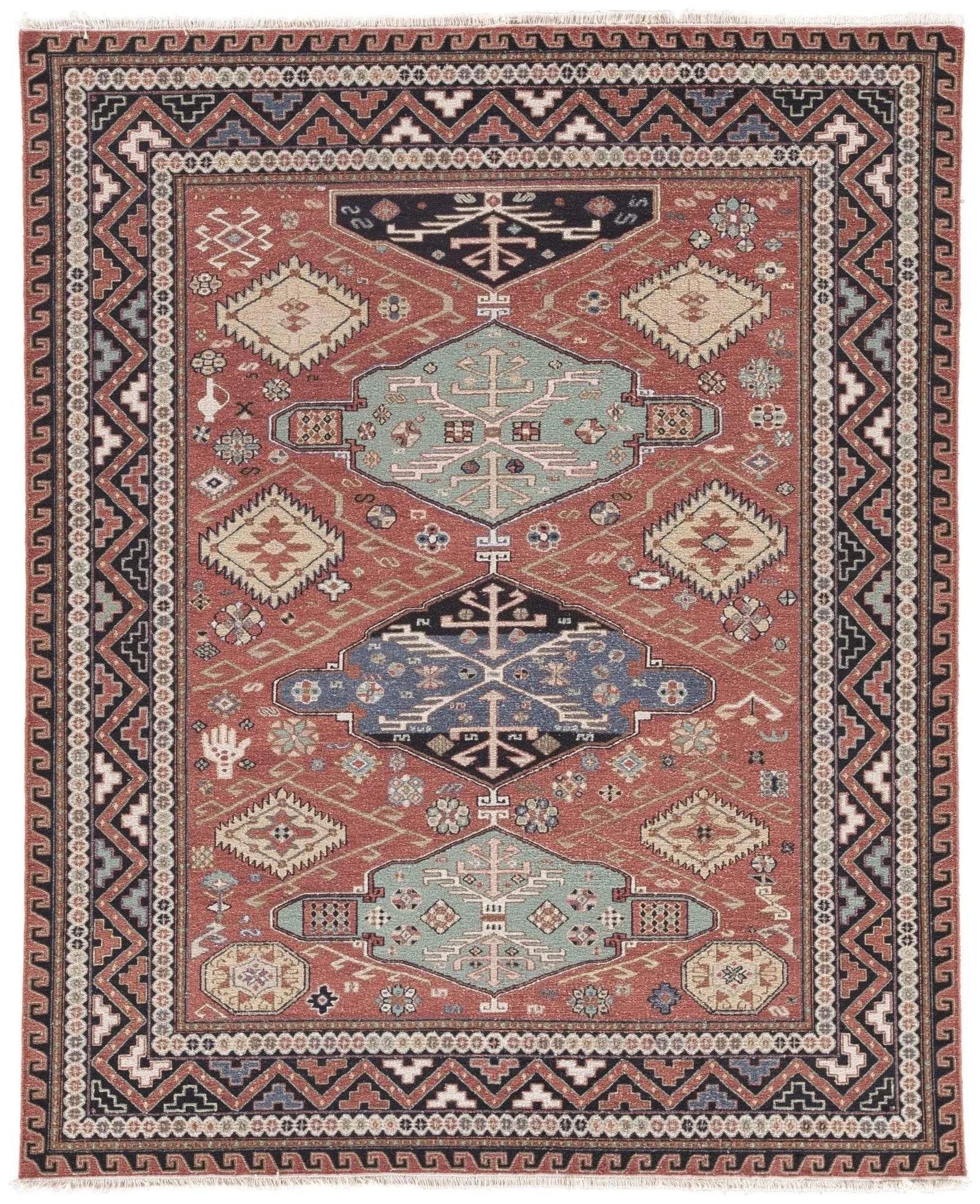 Jaimak JM37 Granato Caviar/Tandori Spice Rug