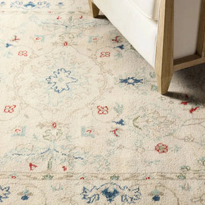 Jaipur Revival JAR01 Hacci Cream/Blue Rug