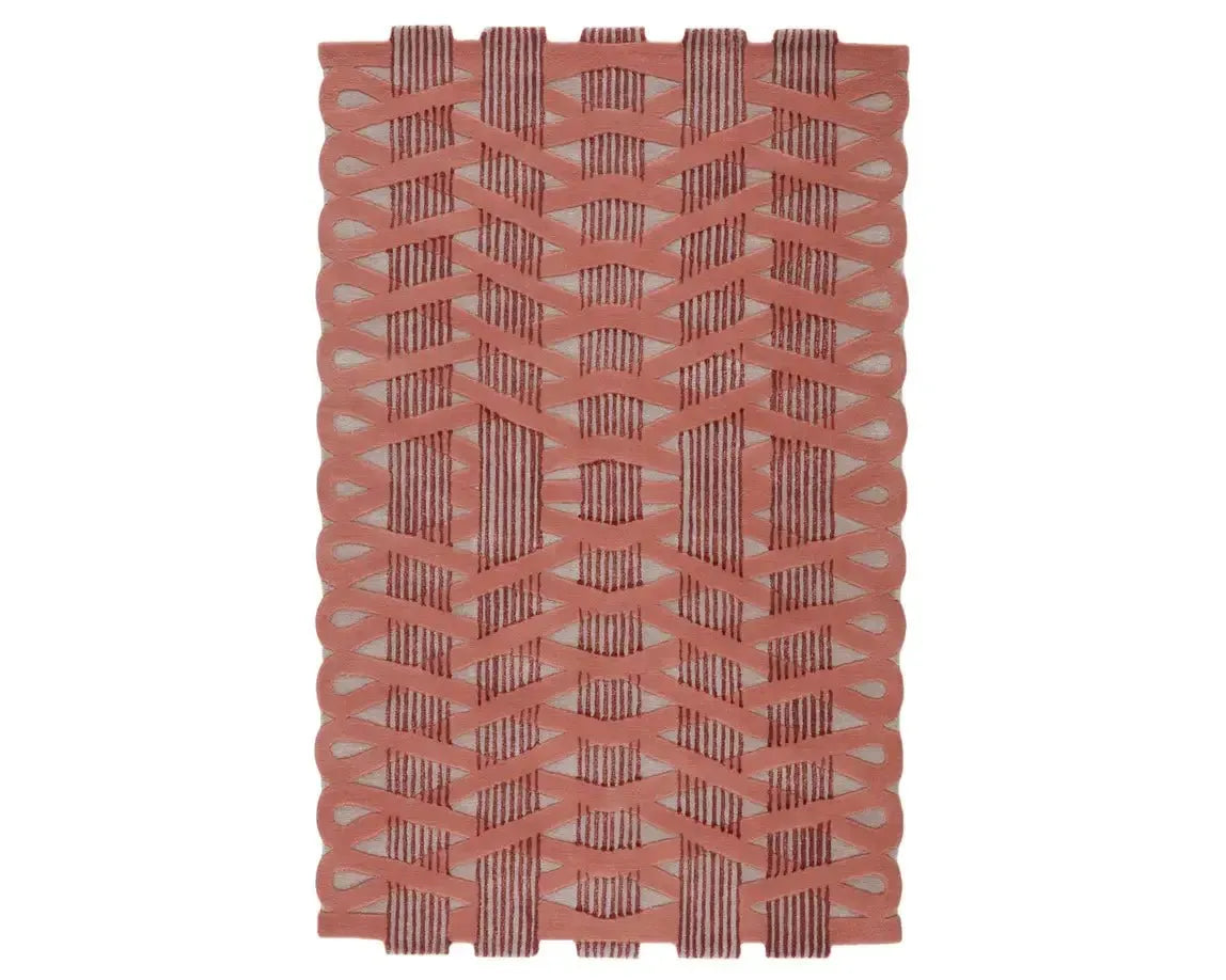 Jaipur Wunderkammer JWK02 Pink/Wine Rug