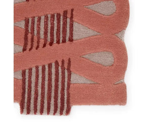 Jaipur Wunderkammer JWK02 Pink/Wine Rug