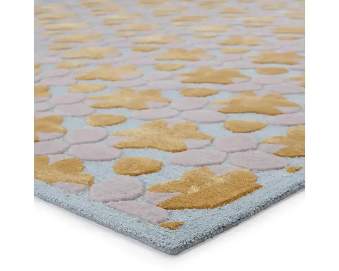 Jaipur Wunderkammer JWK03 Lt. Blue/Gold Rug