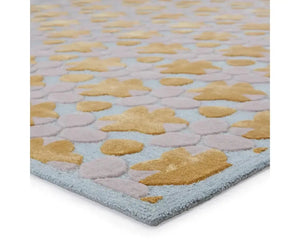 Jaipur Wunderkammer JWK03 Lt. Blue/Gold Rug